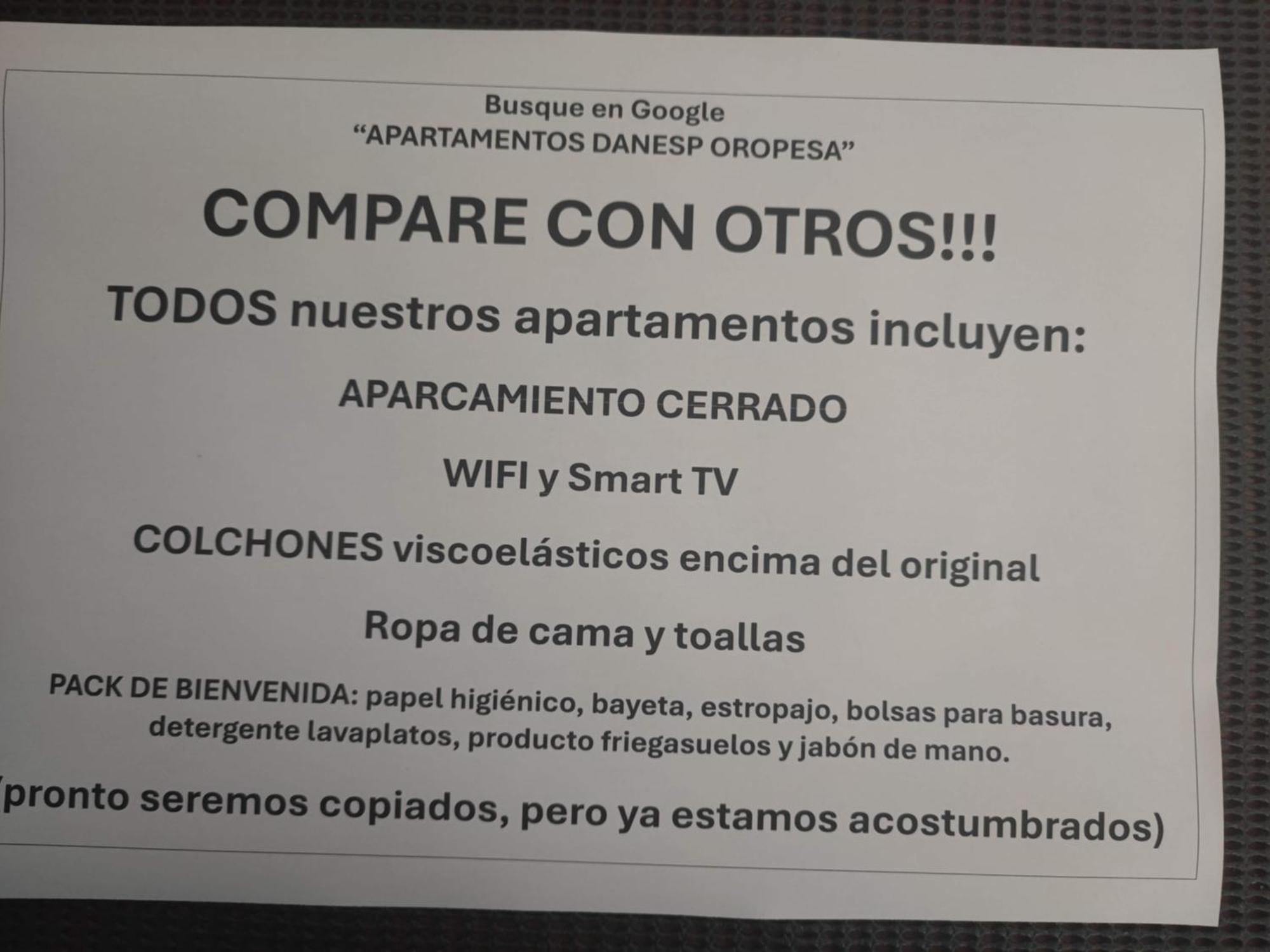 Apartamentos Danesp-Playa De Les Amplaries Marina Dor- Frontales Al Mar Oropesa del Mar Luaran gambar